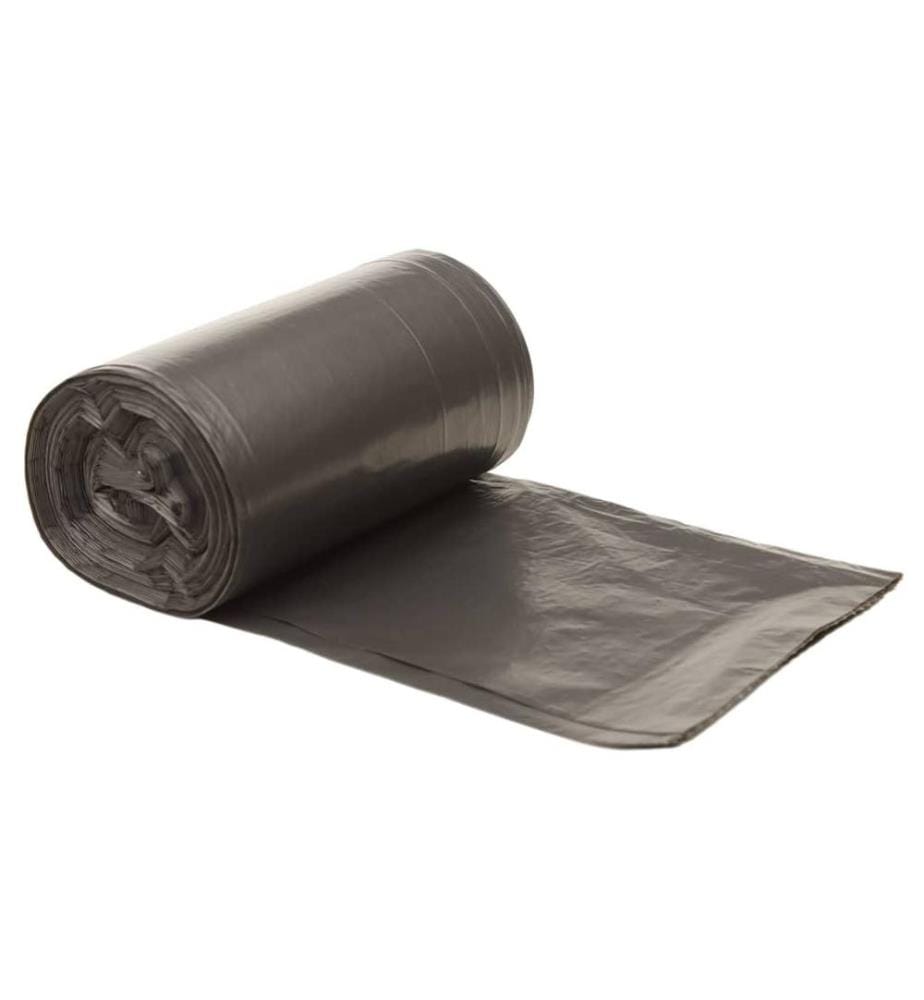 Sacs poubelles 250 pcs noir 35 L