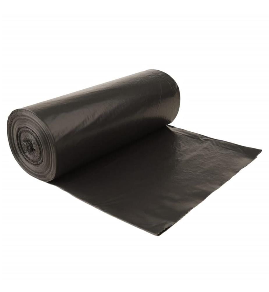 Sacs poubelles 150 pcs noir 240 L