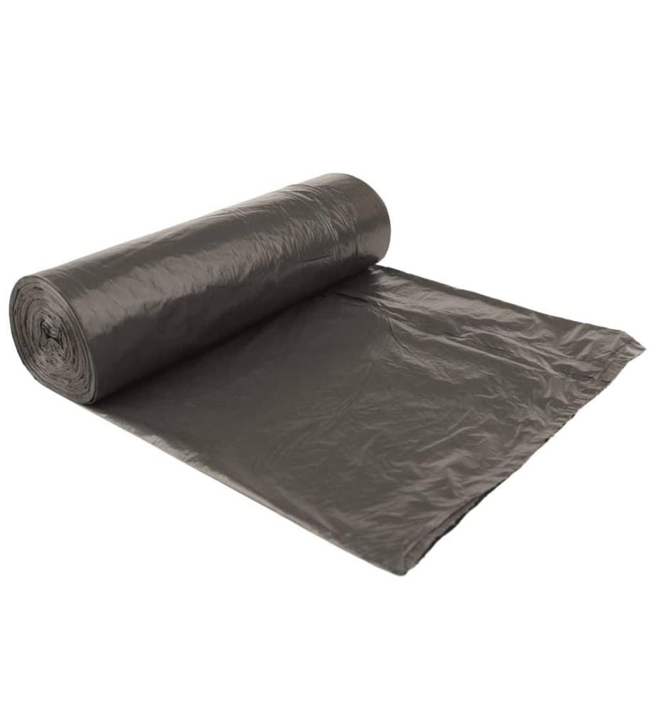Müllsäcke mit Zugband 250 Stk. Schwarz 35 L