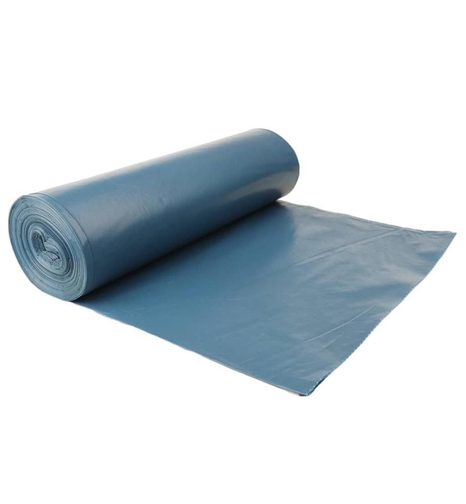 Sacs poubelles 100 pcs bleu 240 L