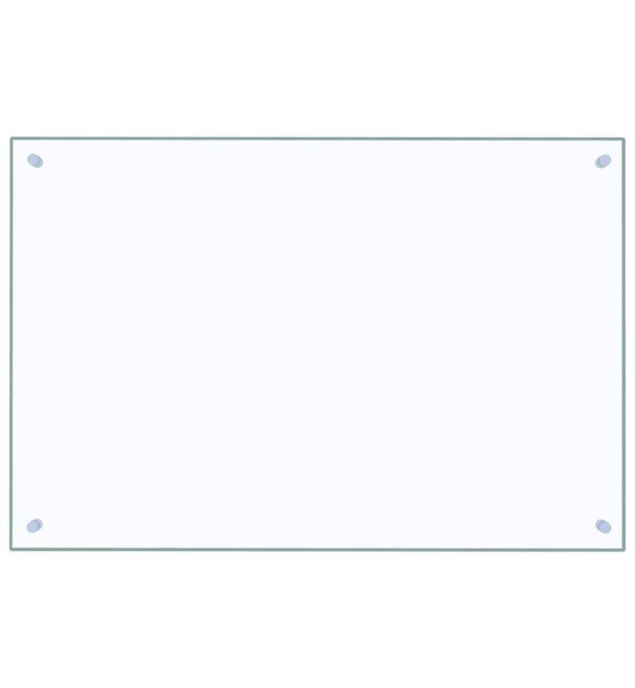 Dosseret de cuisine Transparent 90x60 cm Verre trempé