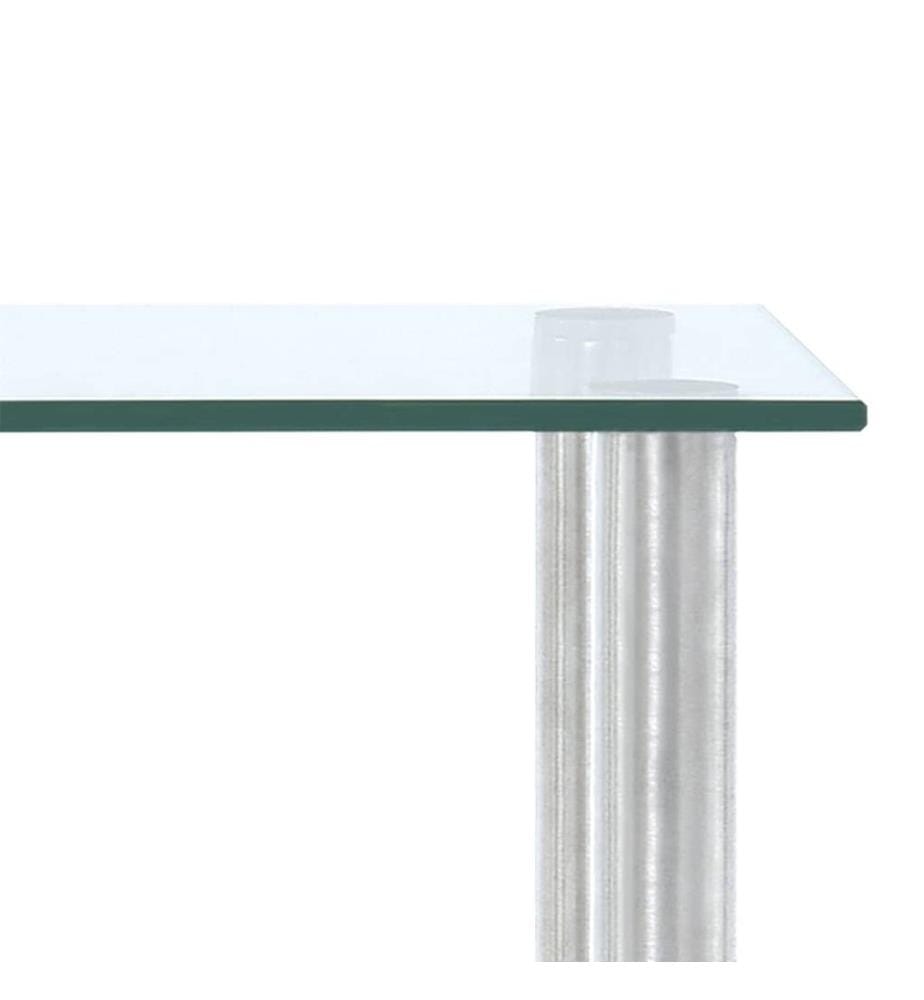 Küchenregal Transparent 45×16×26 cm Hartglas