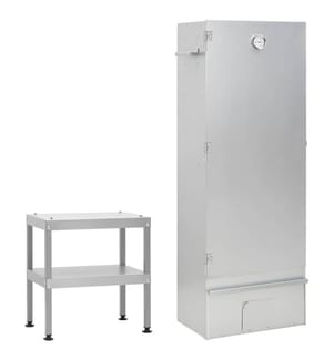 Räucherofen mit Tisch Verzinkter Stahl