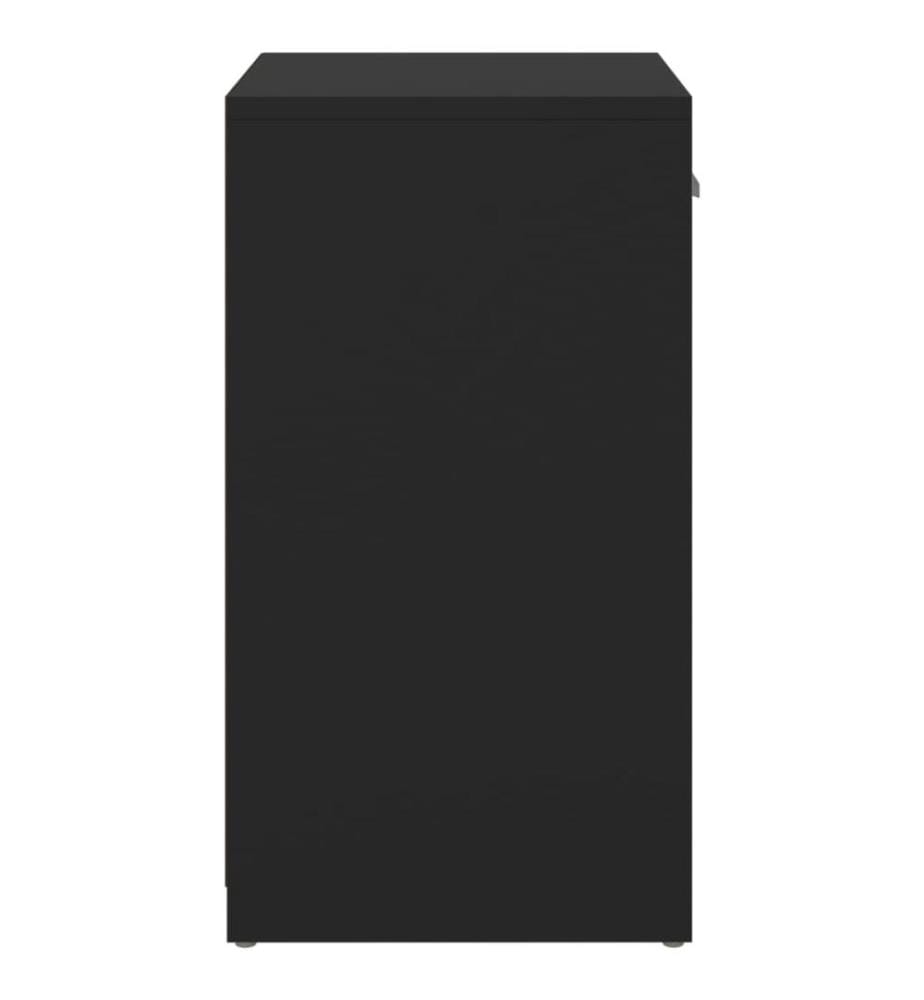 Schuhbank Schwarz 94,5x31x57 cm Holzwerkstoff