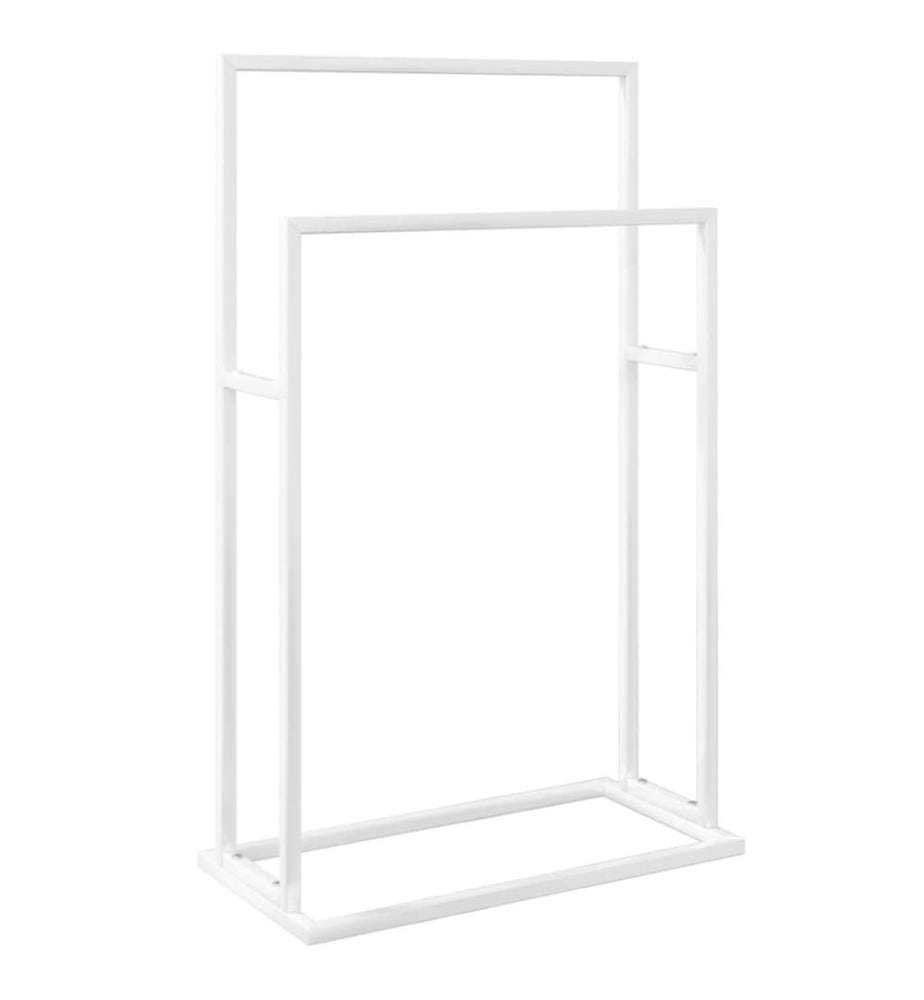 Handtuchständer Weiss 48x24x78,5 cm Eisen