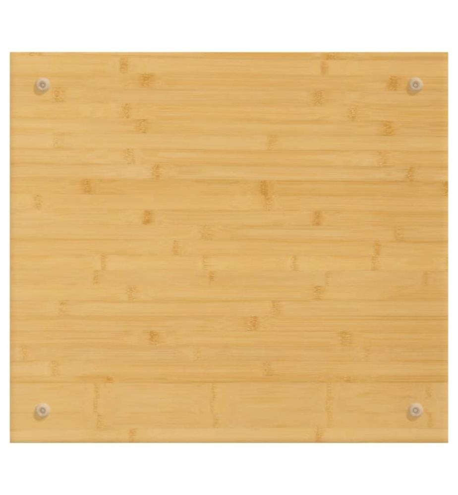 Herdabdeckplatte 50x56x1,5 cm Bambus