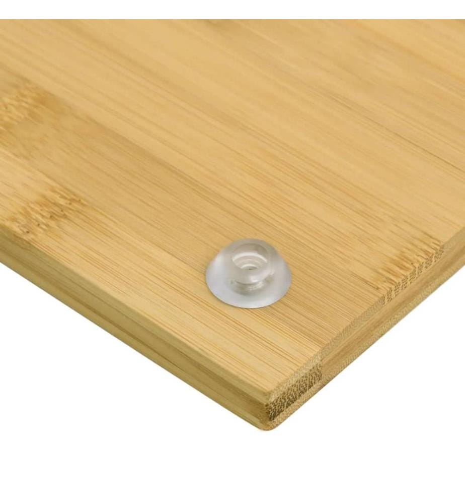 Herdabdeckplatte 50x56x1,5 cm Bambus