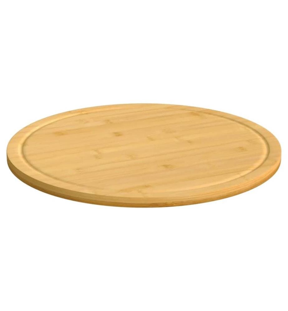 Schneidebretter 6 Stk. Ø30x1,5 cm Bambus