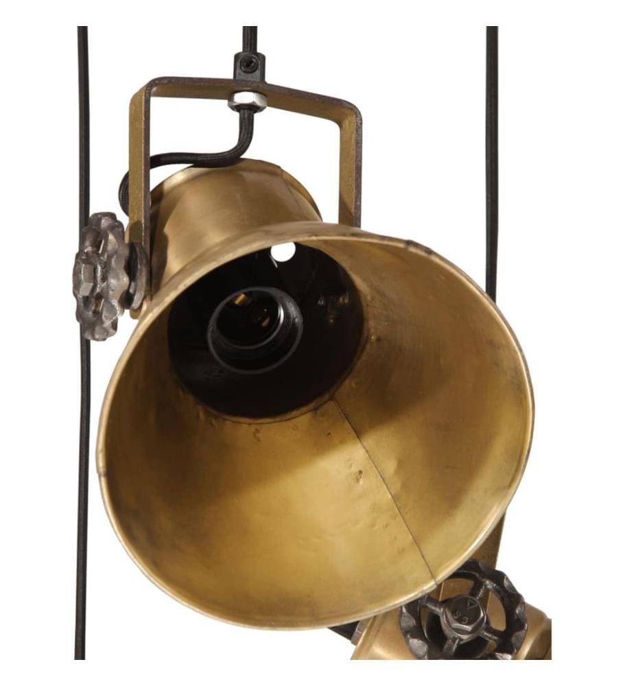 Hängelampe 25 W Antik-Messing 30x30x100 cm E27