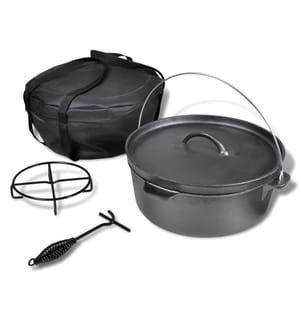 Holländischer Ofen 11,3 l mit Zubehör