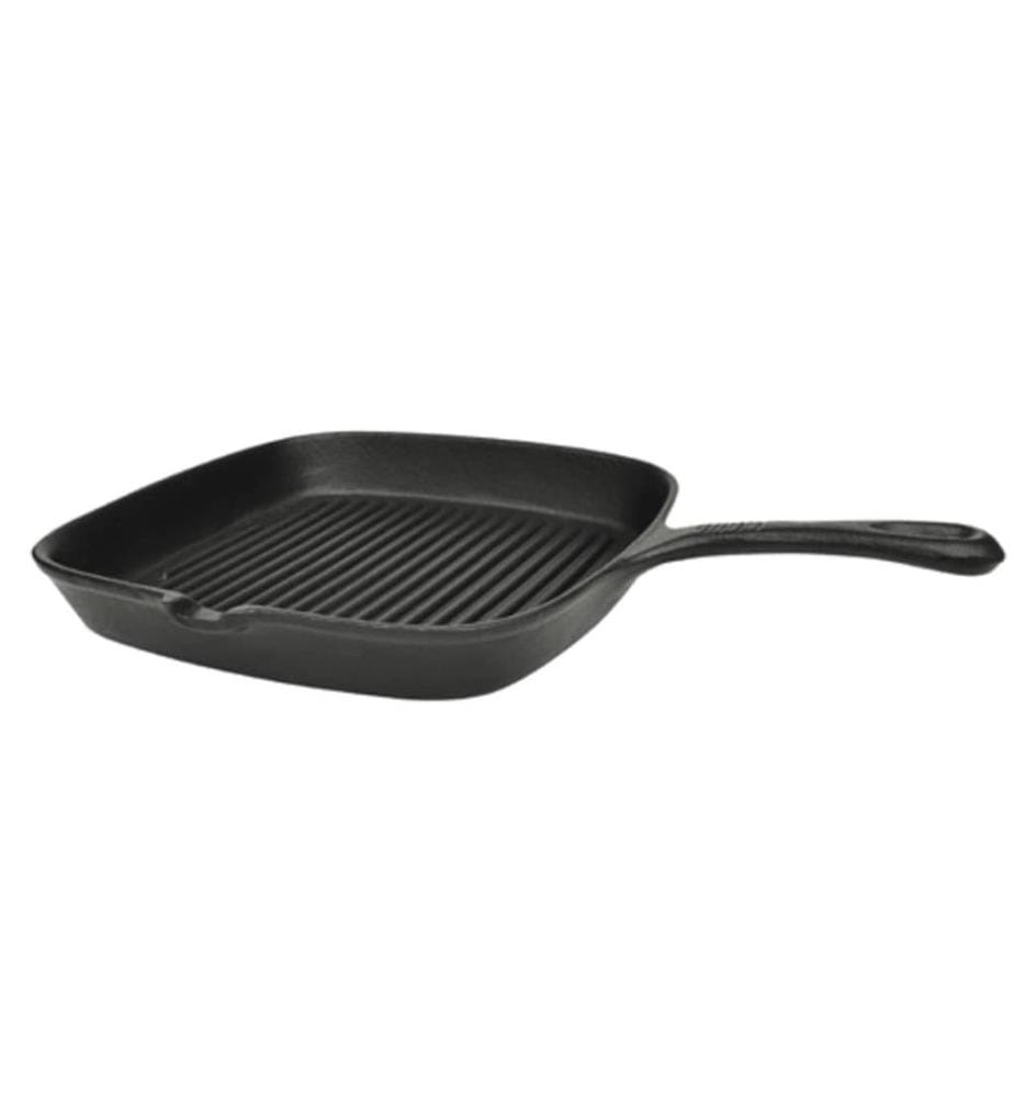 Grillpfanne Gusseisen 24 x 23 cm