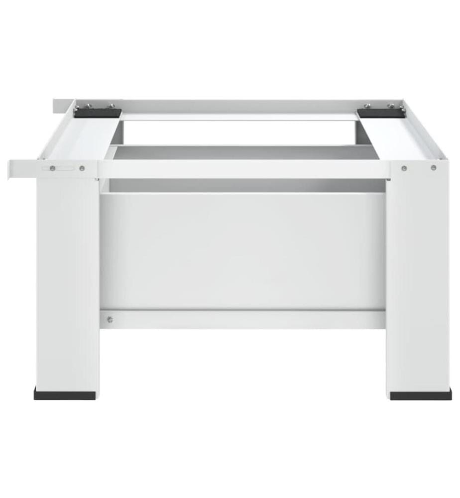 Waschmaschinen-Untergestell mit Schublade Weiss