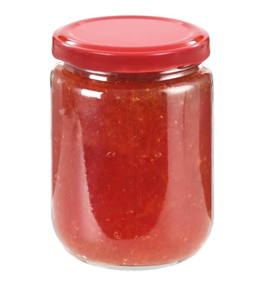 Marmeladengläser mit Rotem Deckel 96 Stk. 230 ml
