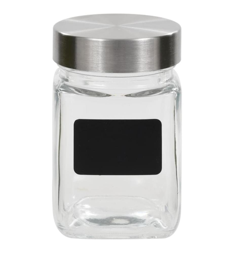 Vorratsgläser mit Aufkleber 24 Stk. 300 ml
