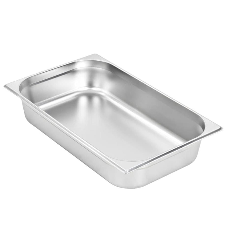 Gastronormbehälter 4 Stk. GN 1/1 100 mm Edelstahl
