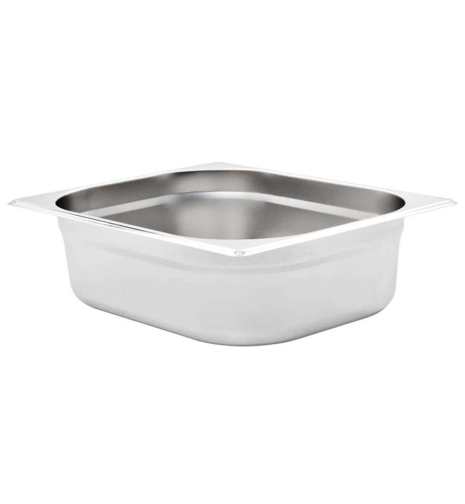 Gastronormbehälter 4 Stk. GN 1/2 100 mm Edelstahl