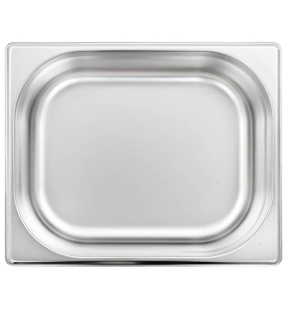 Gastronormbehälter 4 Stk. GN 1/2 100 mm Edelstahl