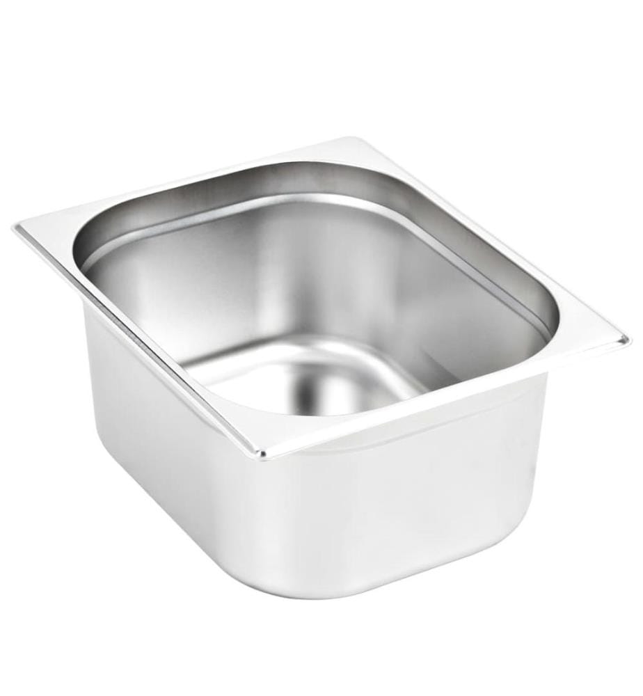 Gastronormbehälter 2 Stk. GN 1/2 150 mm Edelstahl