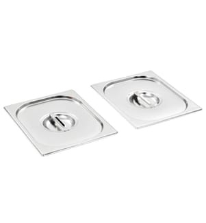 Couvercles de plateau 2 pcs GN 1/2 Acier inoxydable