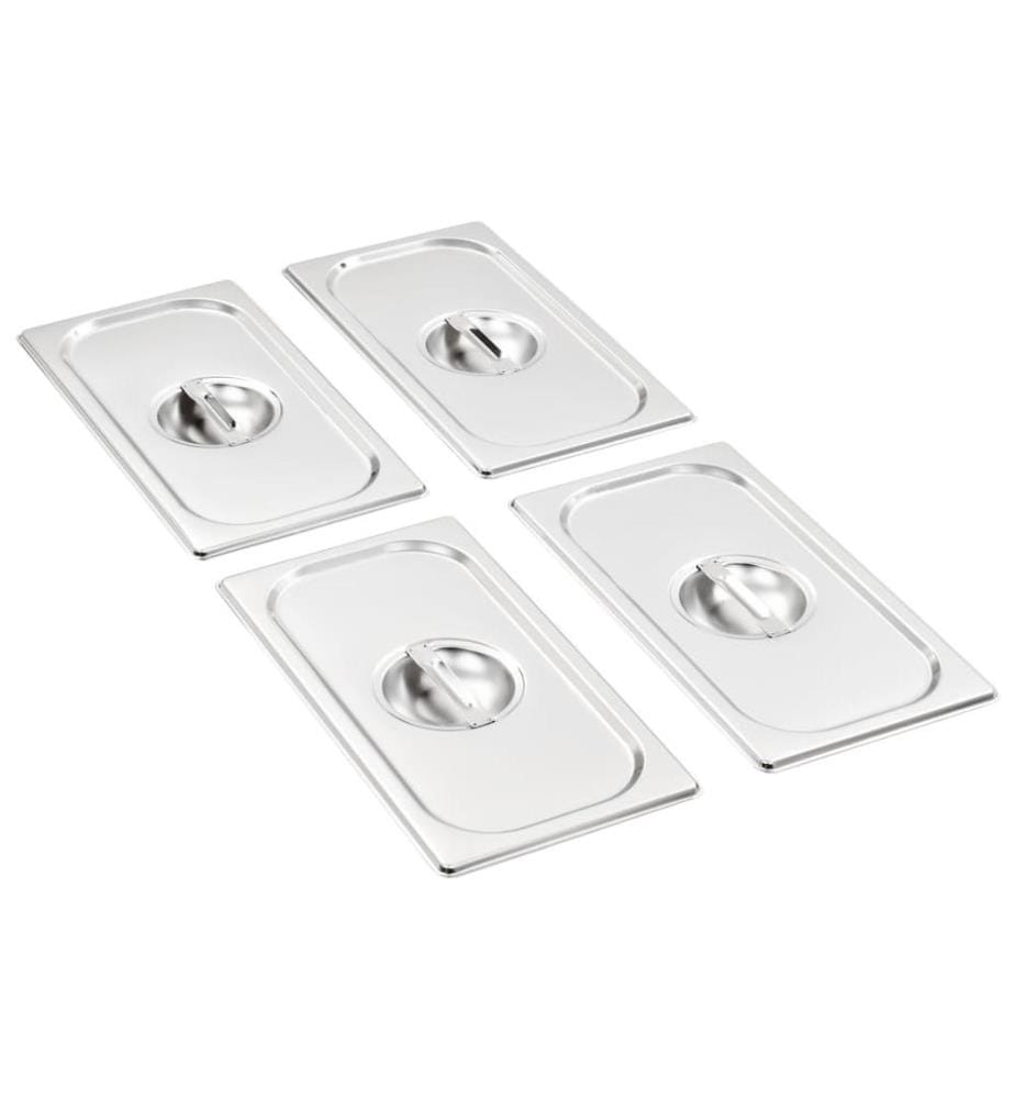 Deckel für GN 1/3 Behälter 4 Stk. Edelstahl