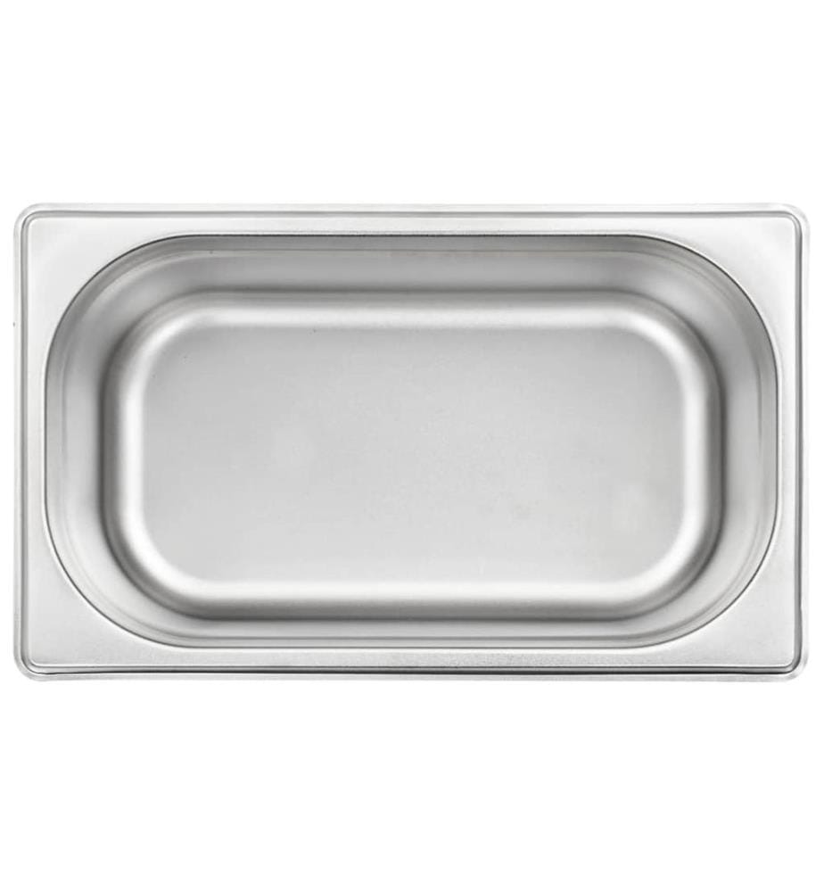 Gastronormbehälter 8 Stk. GN 1/4 100 mm Edelstahl