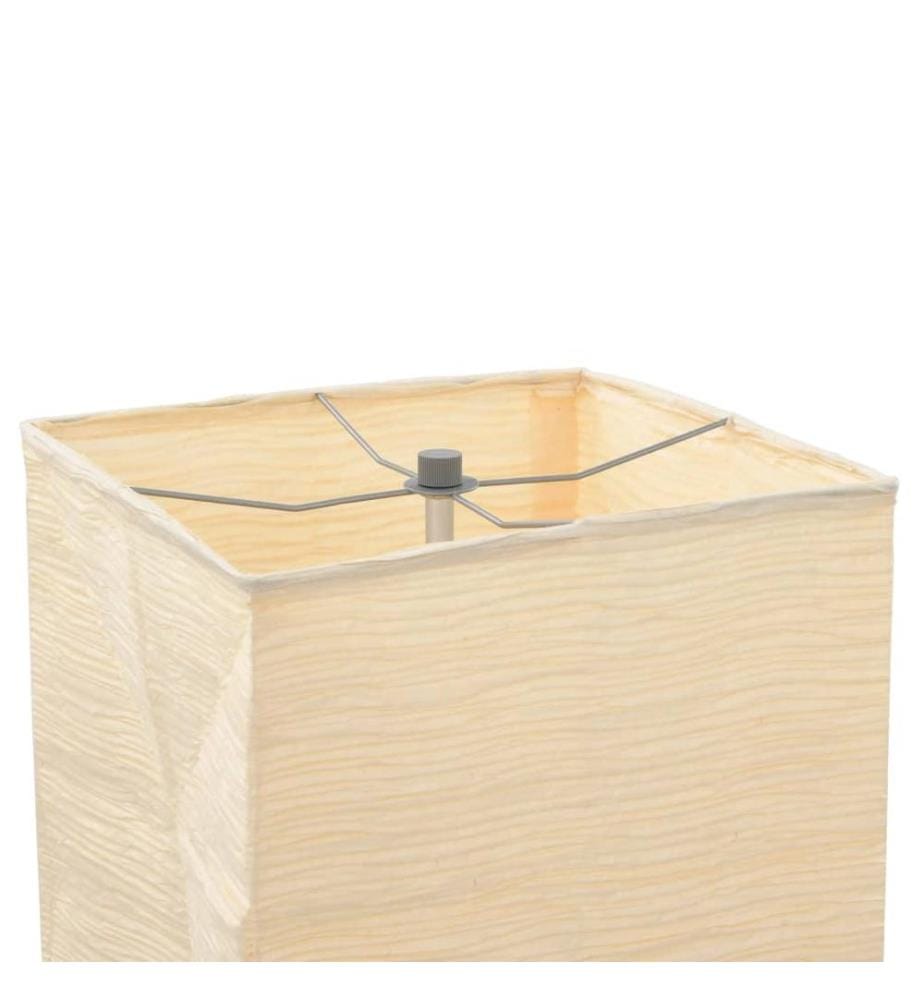 Lampadaire avec support en acier 135 cm Beige