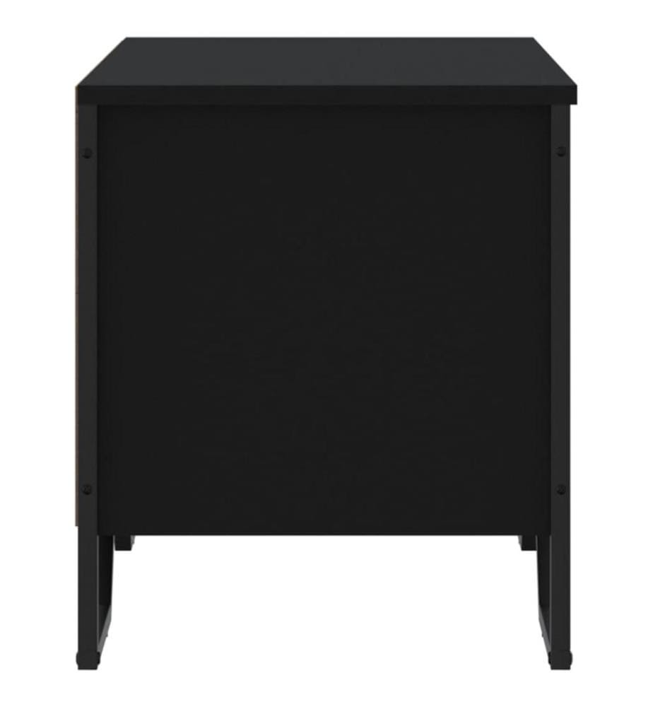 Schuhregal Schwarz 90x38x45,5 cm Holzwerkstoff