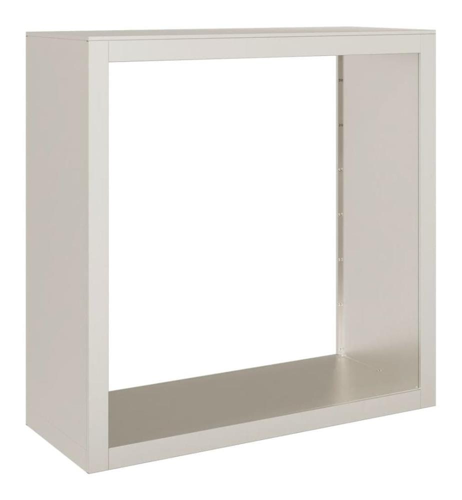 Étagère à bois 100x40x100 cm acier résistant aux intempéries