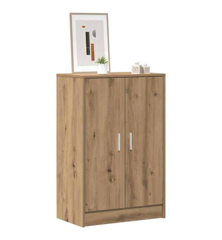 Schuhschrank Artisan-Eiche 60x35x92 cm Holzwerkstoff