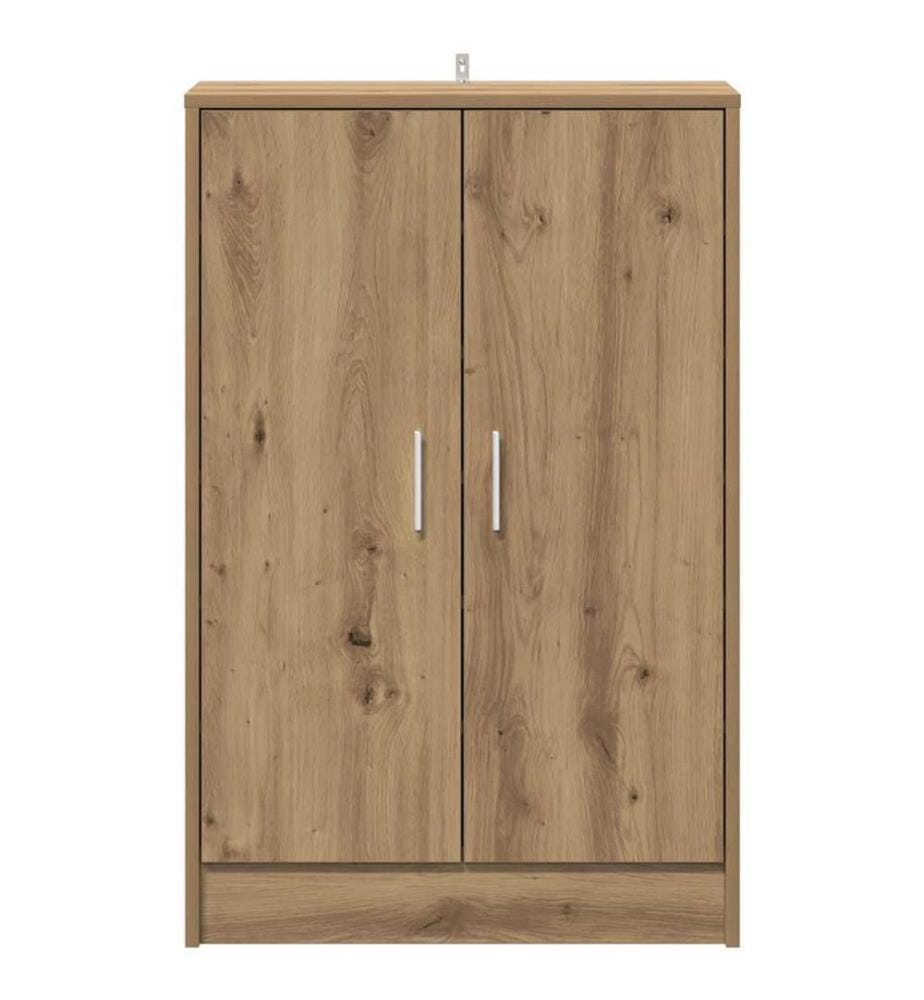 Schuhschrank Artisan-Eiche 60x35x92 cm Holzwerkstoff