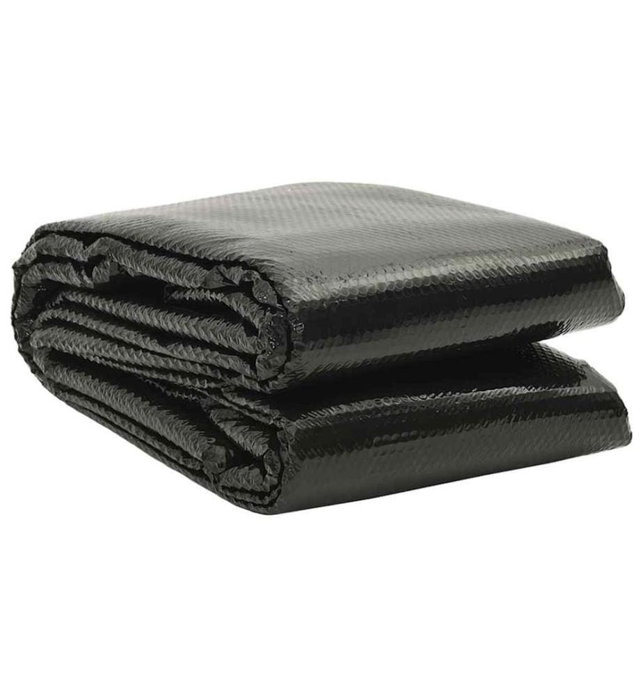 Treibende Pool Solarfolie rechtecking 8 x 5 m Pools, schwarz