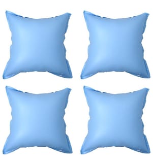 Oreillers gonflables de housse de piscine hors sol 4 pcs PVC