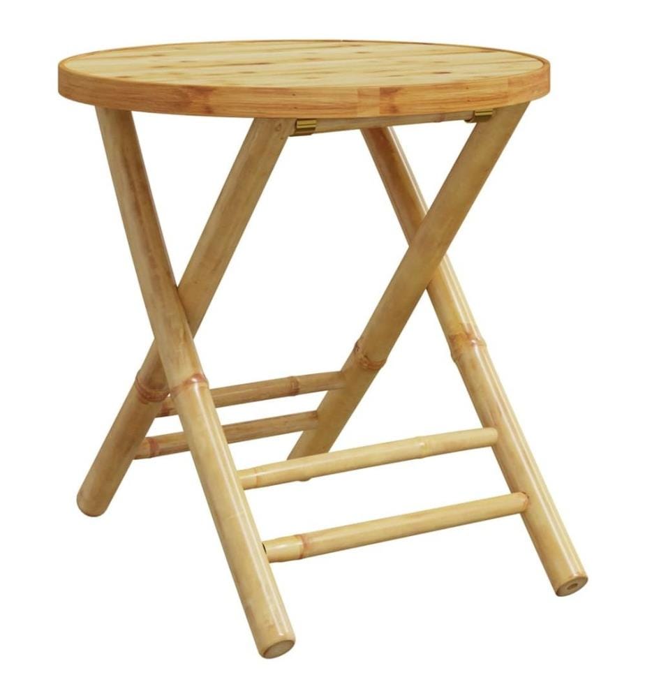 3-tlg. Bistro-Set Bambus