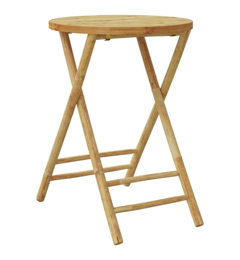 3-tlg. Bistro-Set Bambus