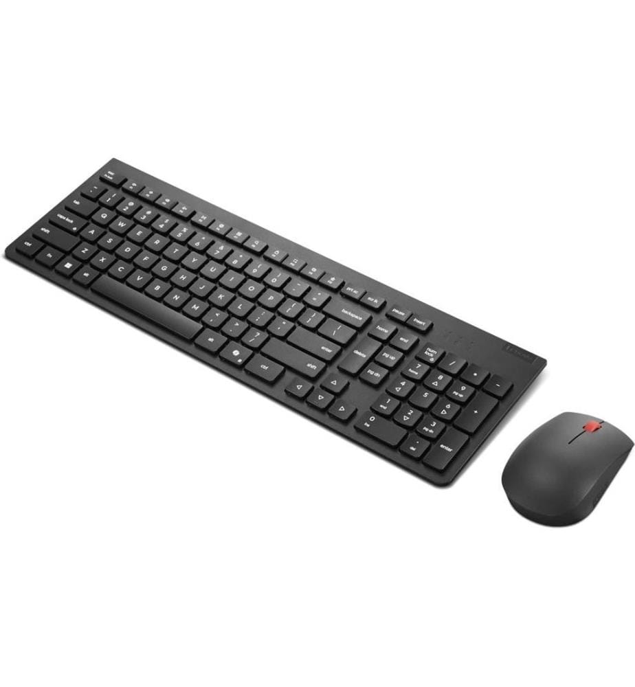 LENOVO - Ensemble clavier-souris Essential Wireless Combo AI