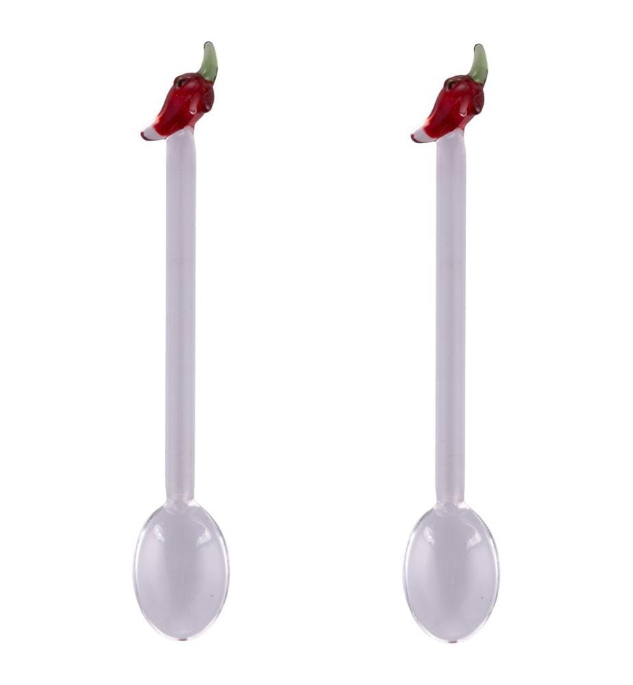 2er-Set „Fruit Life“ Cucchiaini Peperoncino 