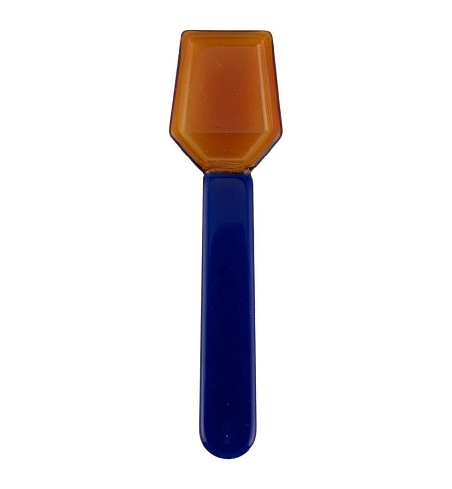 Teelöffel aus Glas 4er-Set Borosilikat farbig - Multicolor