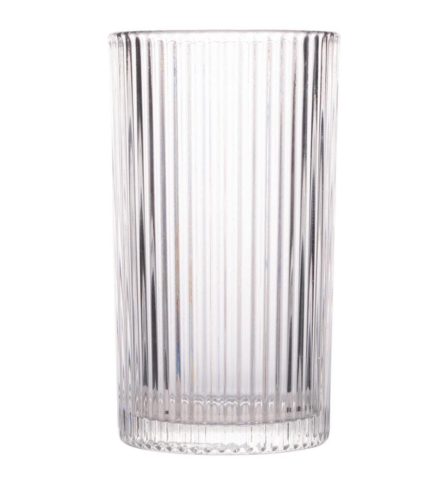 6er-Set zylindrische Trinkgläser, 405 ml