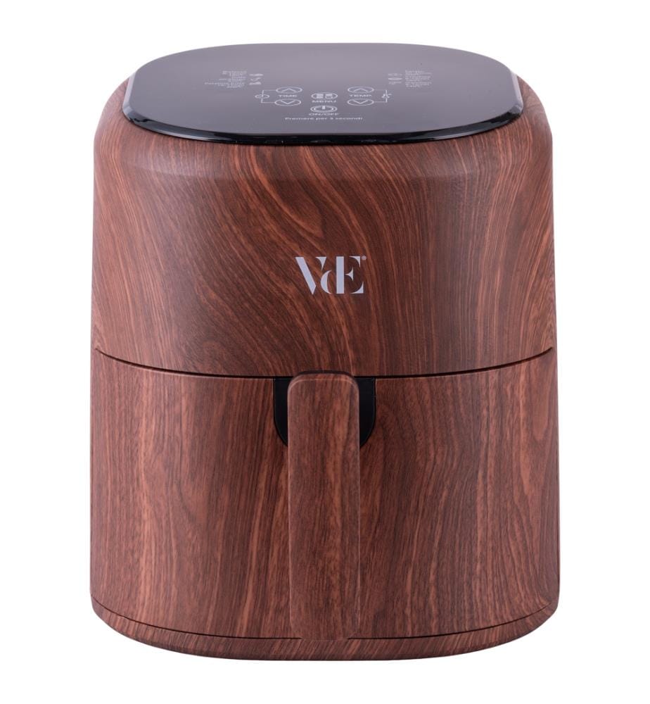 Friteuse à air numérique - 5 L / 1200 W / Bois