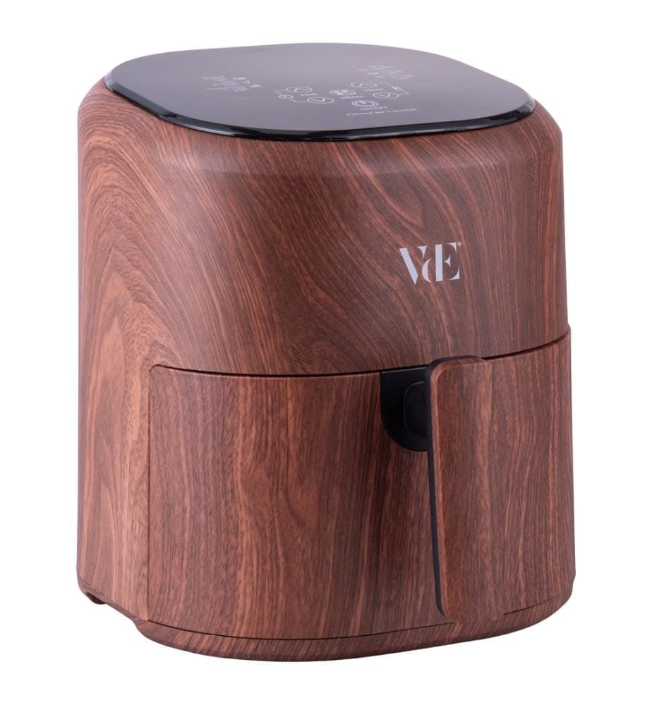 Friteuse à air numérique - 5 L / 1200 W / Bois