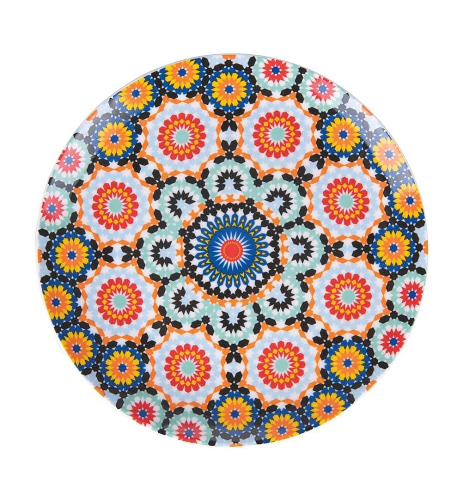 Lot de 6 assiettes à fruits Marrakech - Couleur aléatoire