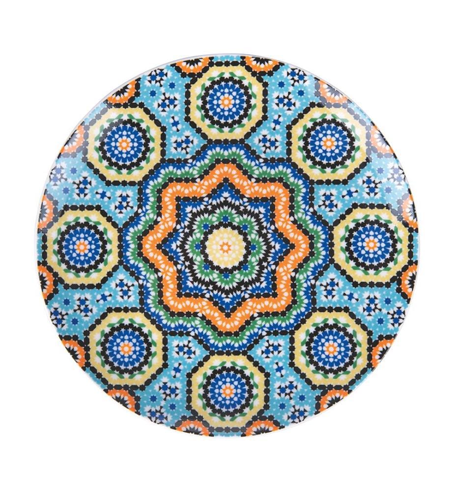 Lot de 6 assiettes à fruits Marrakech - Couleur aléatoire
