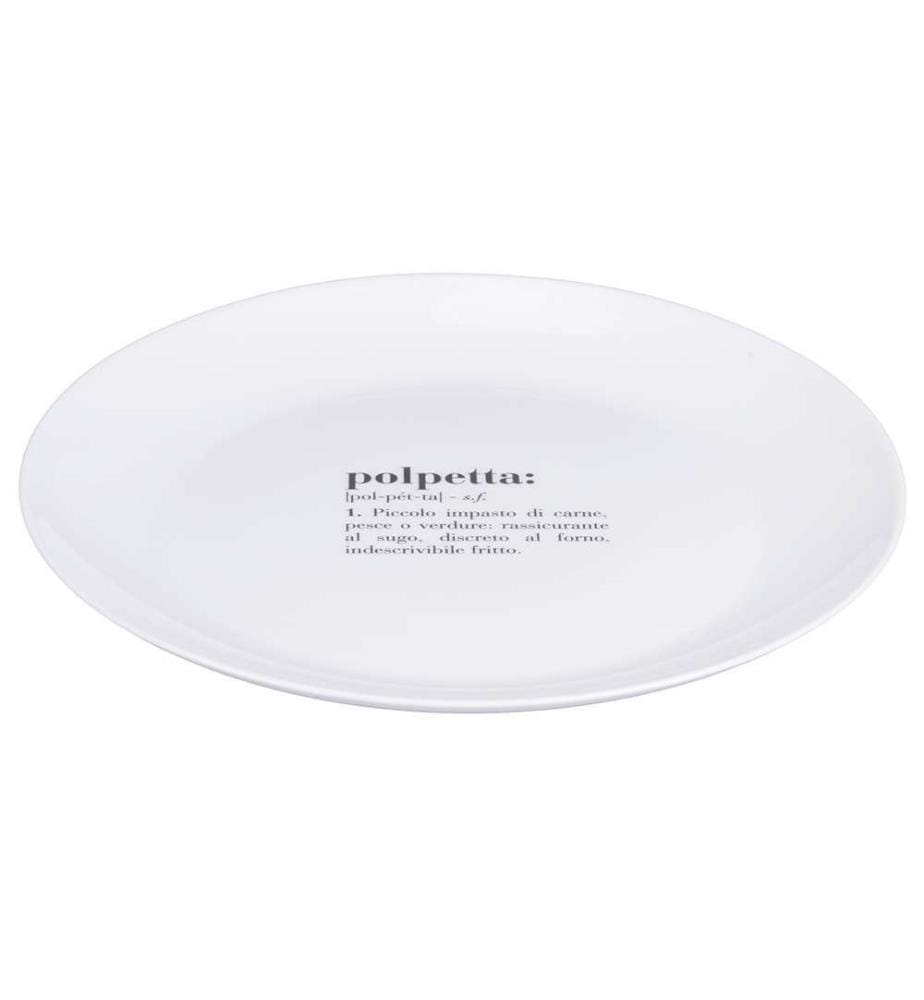 6er-Set Victionary Essteller D27 cm Fleischbällchen - Weiss