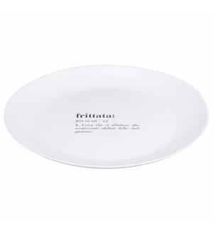 6er-Set „Victionary“ runde Essteller, Durchmesser 27 cm, Omelette