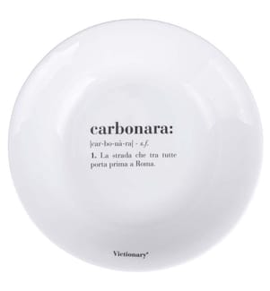 6er-Set Victionary Suppenteller Opal Rund D22 cm Carbonara - Weiss