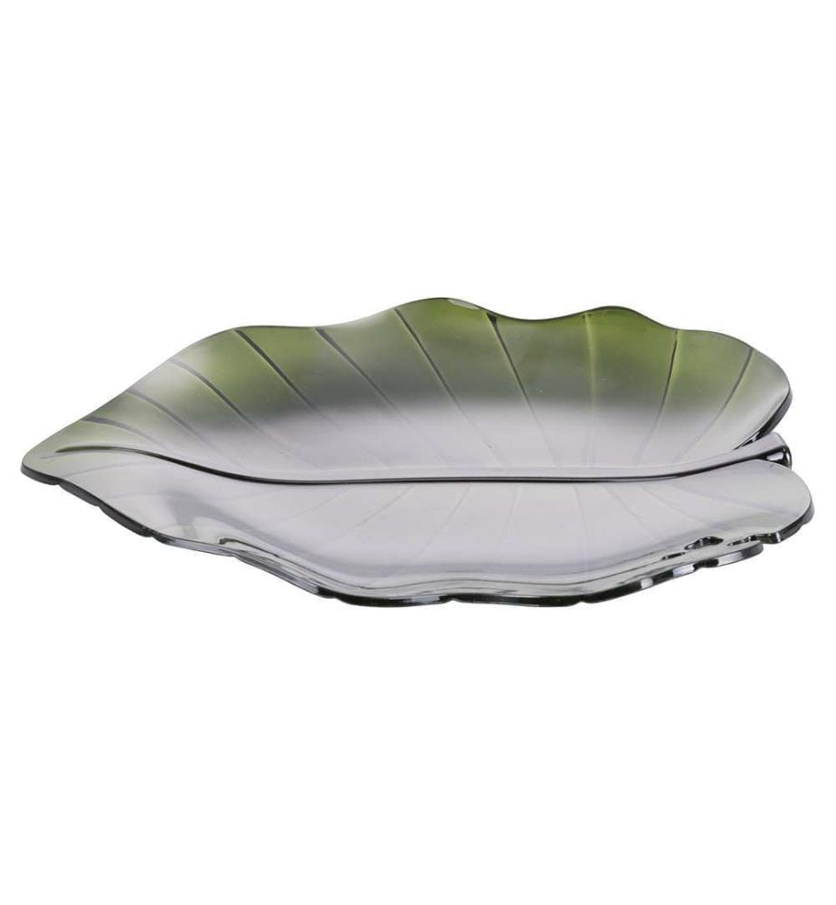 Kitchen saucer Green leaf - Green