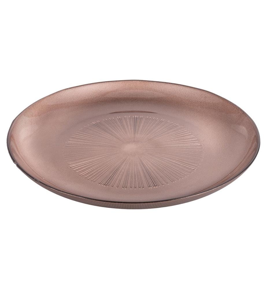 Dessous-de-plat en verre - Marron