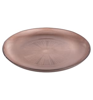 Untersetzer aus Glas - Braun