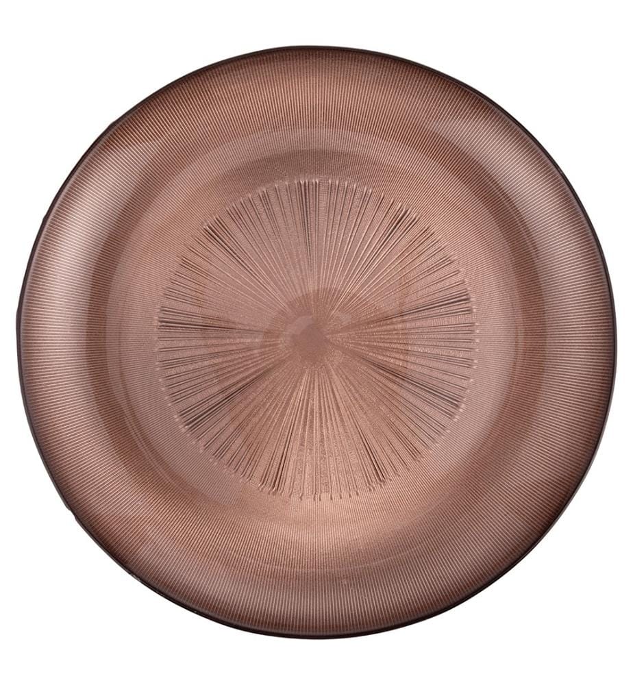 Dessous-de-plat en verre - Marron