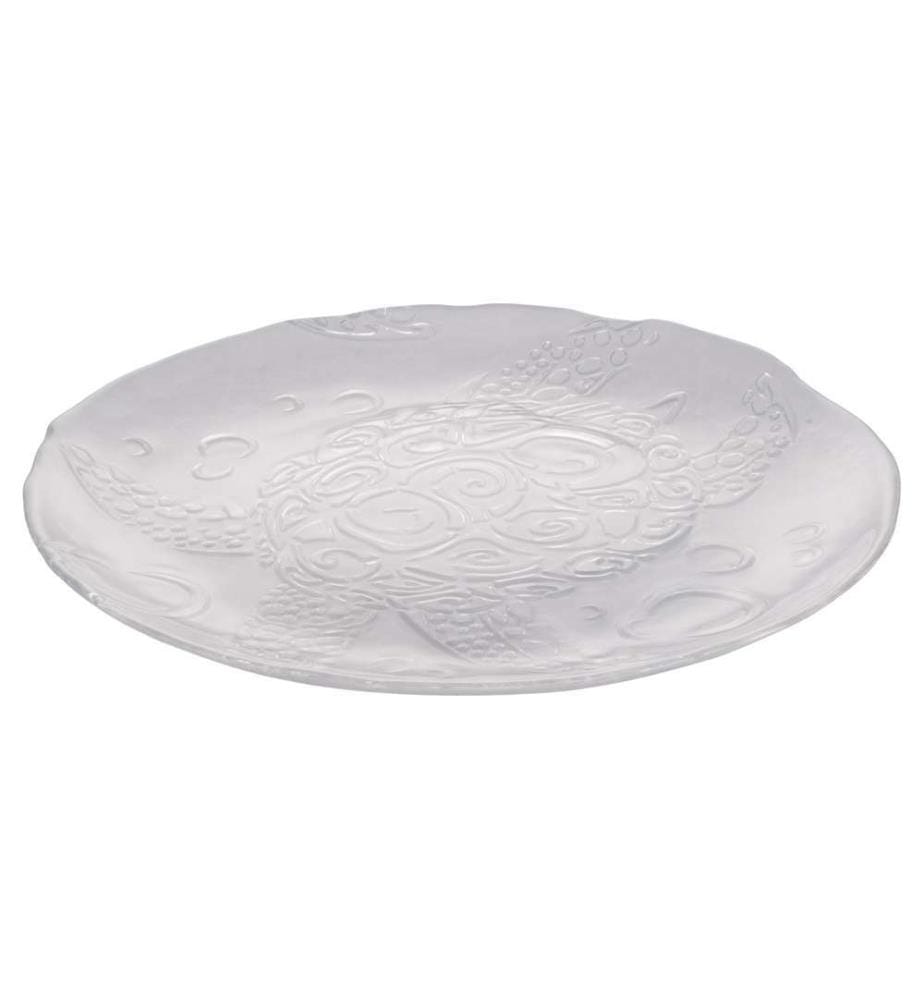 Turtle glass trivet - 33 cm